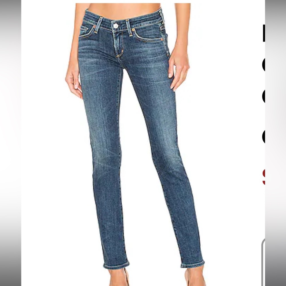 Citizens of Humanity Racer low rise skinny jeans